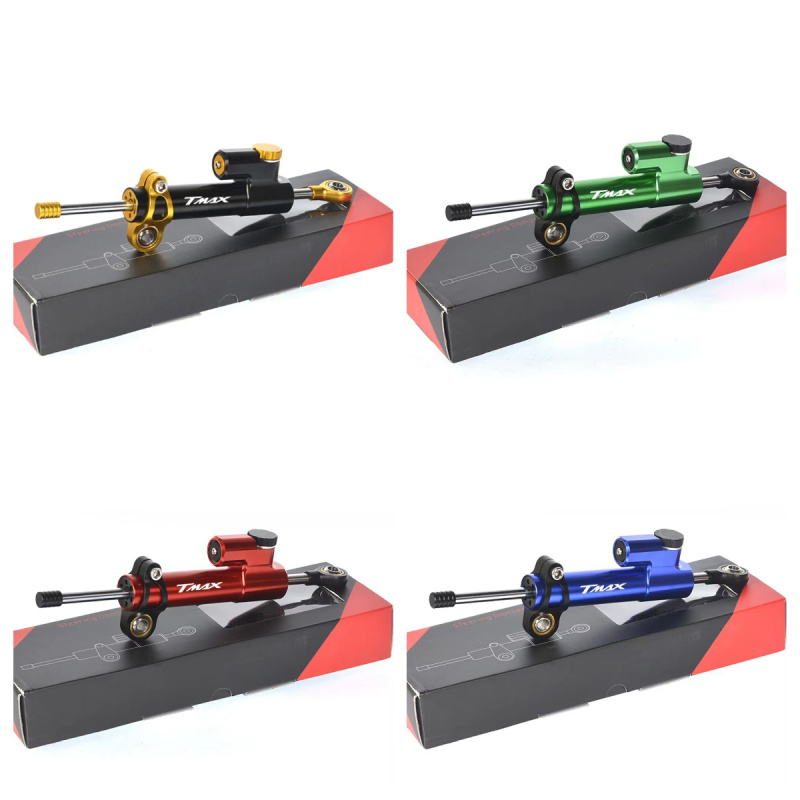 Steering Damper Stabilizer Kit Cnc - สำหรับ YAMAHA T-MAX TMAX 500/530 2001