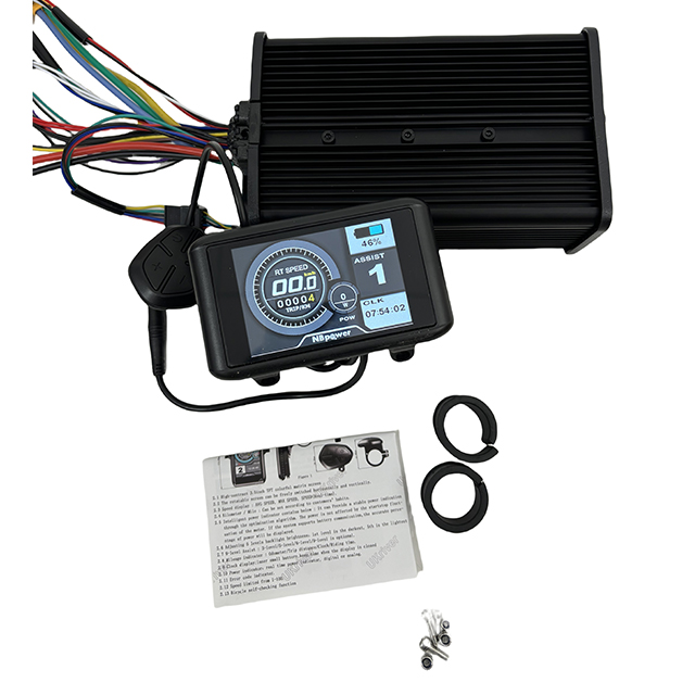 72V 45A Dual Controller - คอนโทรลเลอร์จักรยานไฟฟ้าแบบไซน์เวฟ 48V/72V 45A รุ่นฮิต ราคาประหยัด พร้อมจอแสดงผล