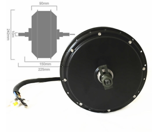 60V 5000W Brushless Hub Motor - จักรยานไฟฟ้าที่มีประสิทธิภาพ48V 60V 72V 3000W-5000W QS ด้านหลังล้อ