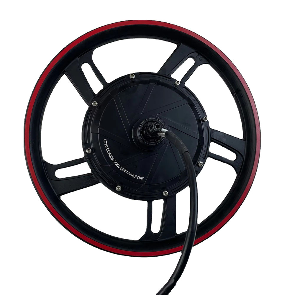 60V 5000W Brushless Hub Motor - มอเตอร์ฮับหลังสำหรับจักรยานไฟฟ้า/สกู๊ตเตอร์ ขนาด 16 นิ้ว ความเร็วสูง 3500W-5000W