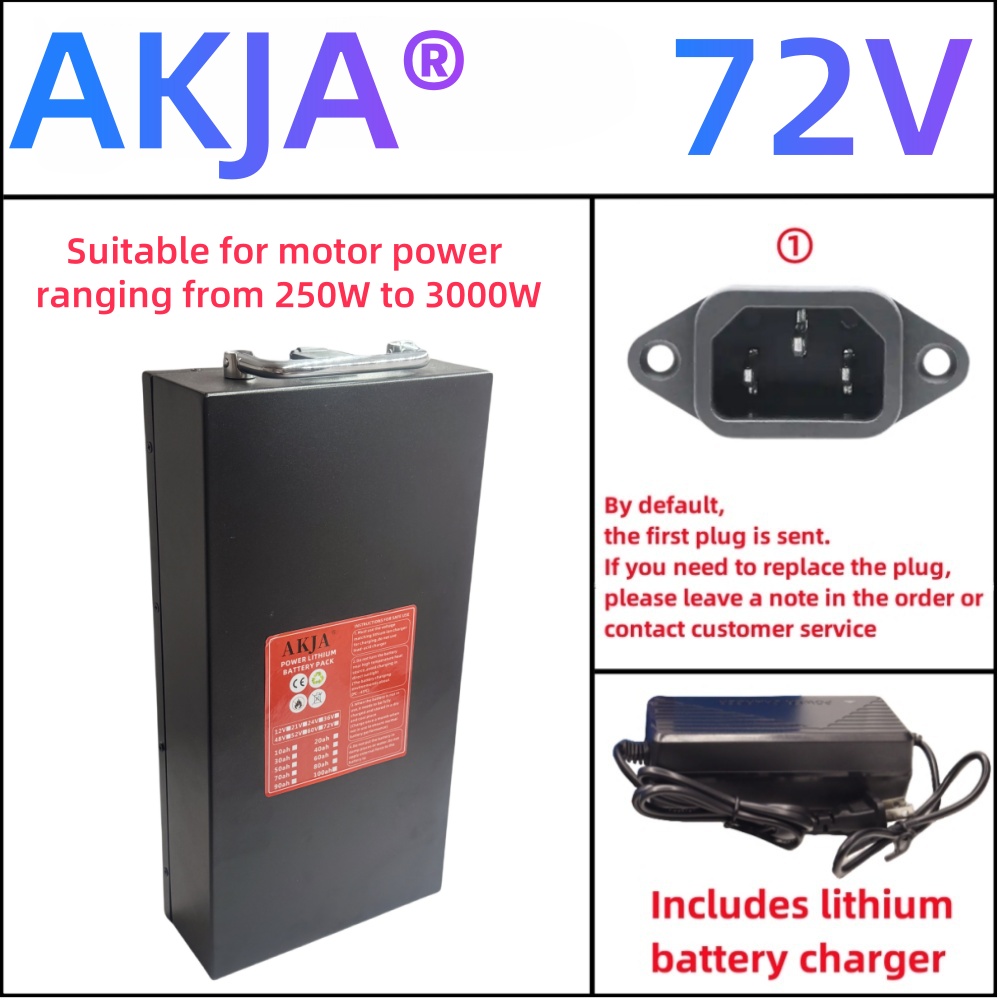 72V 30Ah Lifepo4 Battery Pack - Air Fast การขนส่ง 72V ใหม่ความจุเต็ม 18650