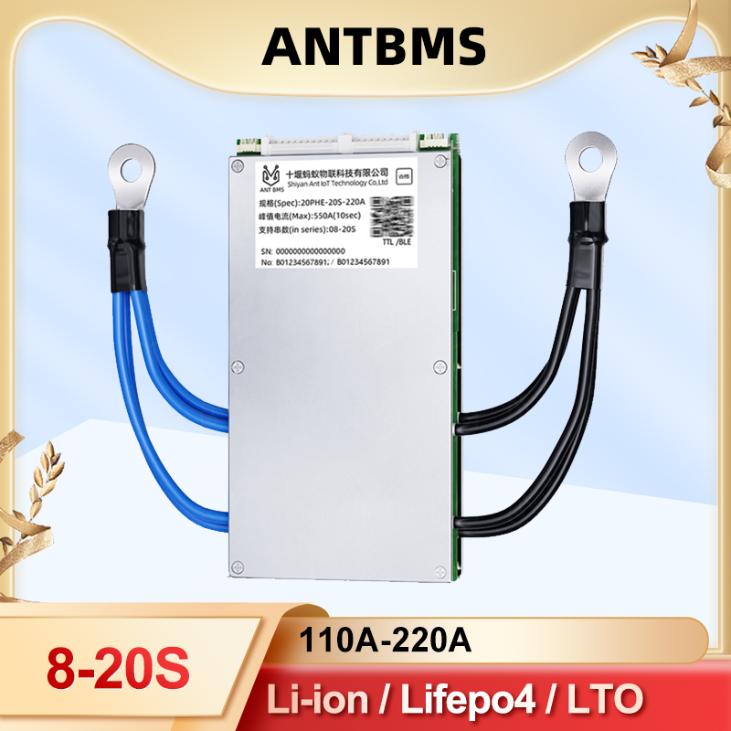 Smart Bms 20S 72V 150A Bluetooth - ระบบจัดการแบตเตอรี่อัจฉริยะ ANT Smart BMS 8S-20S พร้อม
