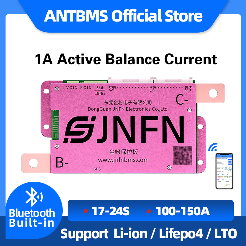 Smart Bms 20S 72V 150A Bluetooth - แผงวงจรป้องกันแบตเตอรี่ลิเธียม ANT BMS 1A พร้อมระบบปรับสมดุลอัตโนมัติ 17S-24S