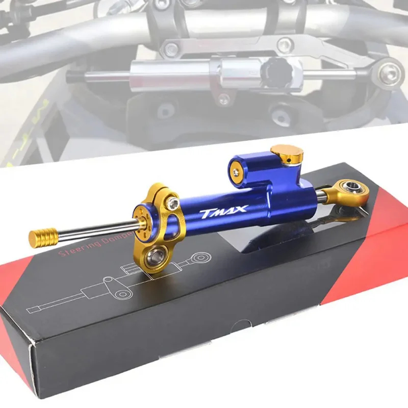 สำหรับ YAMAHA T-MAX TMAX 500/5 - Steering Damper Stabilizer Kit Cnc บทวิจารณ์และราคา