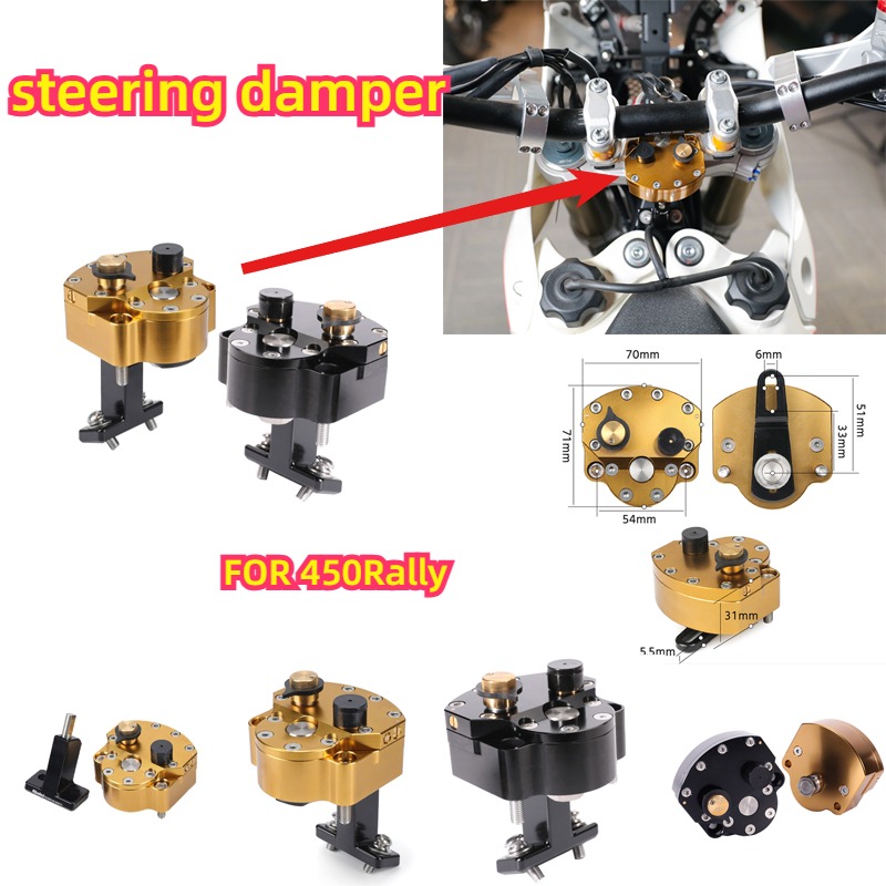 ชุดติดตั้งโช้คกันสะบัดแฮนด์ สำ - Steering Damper Stabilizer Kit Cnc บทวิจารณ์และราคา