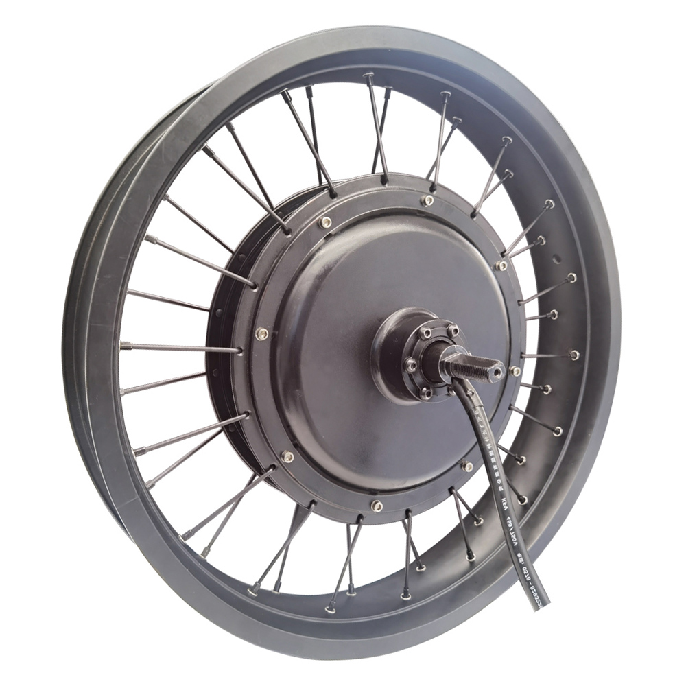มอเตอร์ฮับไฟฟ้าแบบไร้แปรงถ่าน  - 60V 5000W Brushless Hub Motor บทวิจารณ์และราคา
