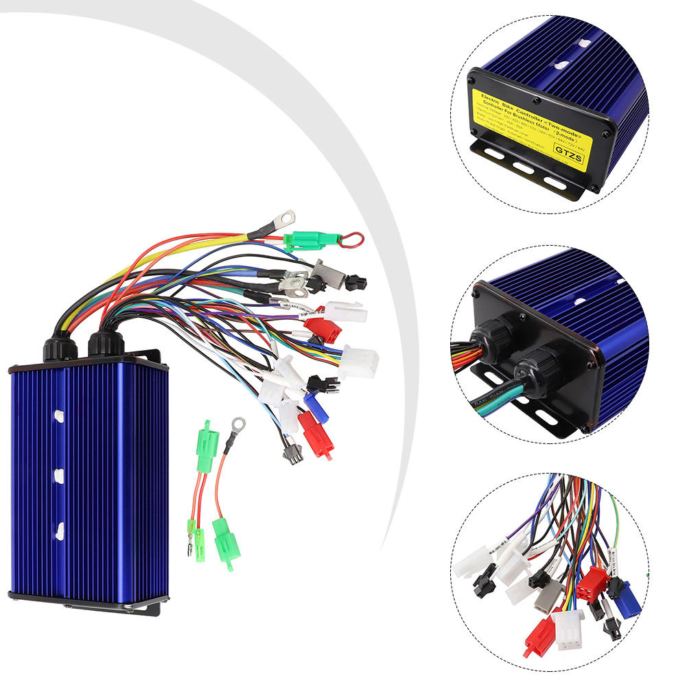 36V 48V 60V 72V 1800W มอเตอร์ไ - 72V 45A Dual Controller บทวิจารณ์และราคา