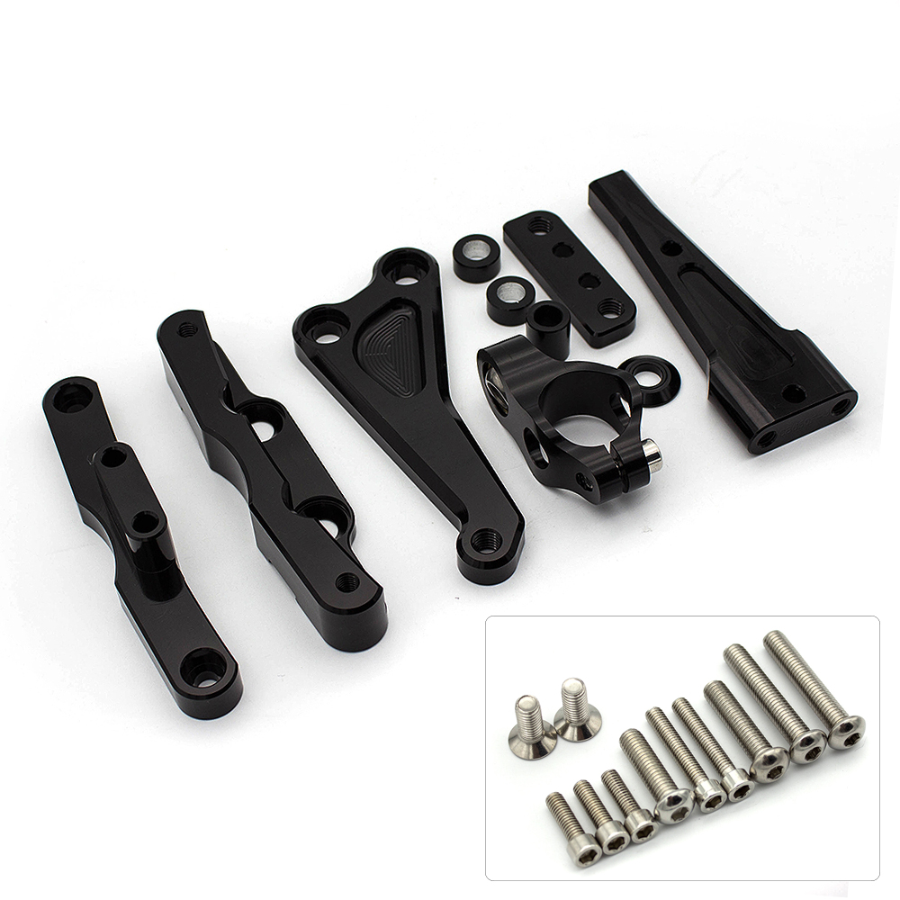 สำหรับ Honda CB650F CB 650F CB - Steering Damper Stabilizer Kit Cnc บทวิจารณ์และราคา