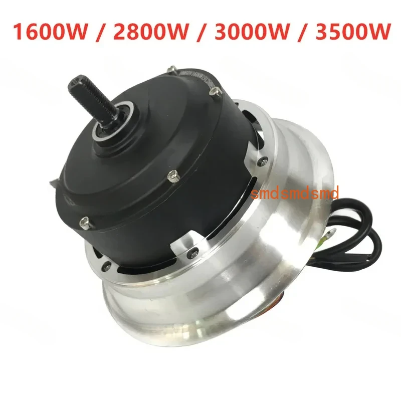 เครื่องยนต์ 60V 1600W 2800W 30 - 11 Inch 72V 3500W Motor Wheel บทวิจารณ์และราคา