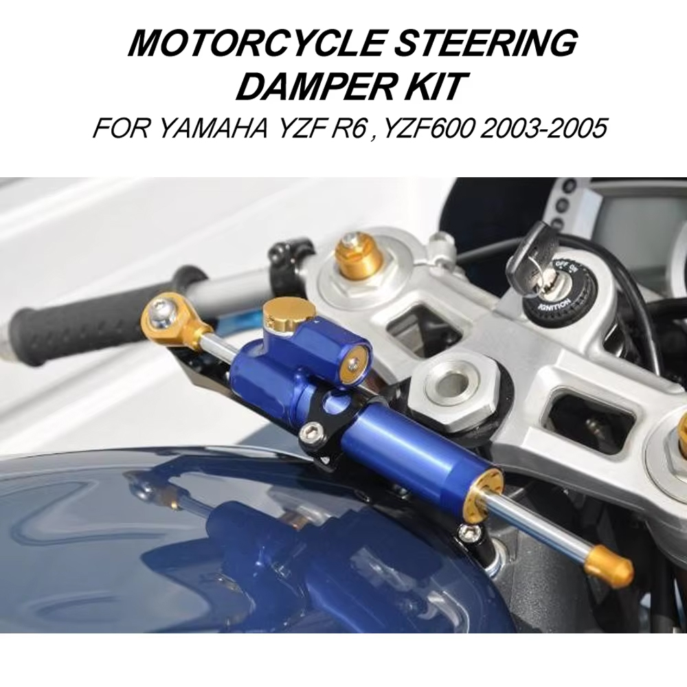 สำหรับ YAMAHA YZF600 R6 ปี 200 - Steering Damper Stabilizer Kit Cnc บทวิจารณ์และราคา