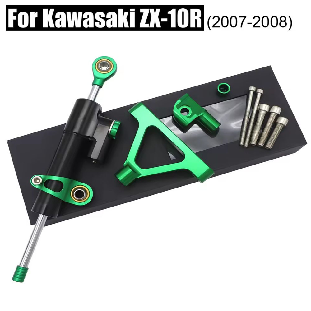 สำหรับคาวาซากิ ZX10R 04-05 ชุด - Steering Damper Stabilizer Kit Cnc บทวิจารณ์และราคา
