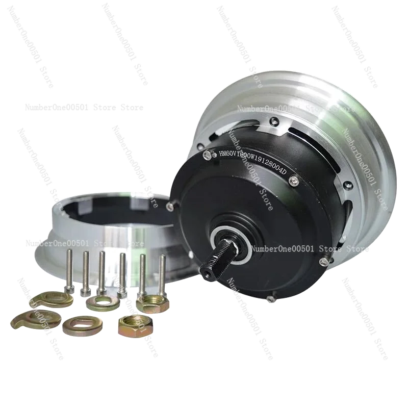 เครื่องยนต์ 60V 1600W 2800W 30 - 11 Inch 72V 3500W Motor Wheel บทวิจารณ์และราคา